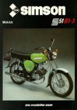 Preview: Simson Mokick S 51 B1-3 Prospekt 1987 Preview: Simson Mokick S 51 B1-3 Prospekt 1987