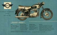 Simson 425 and Sport brochure 1957