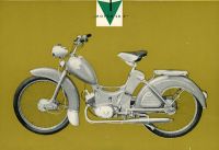 Preview: Simson Kleinroller KR 50 und Moped SR 2 Prospekt 1959