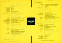 Preview: Simson Kleinroller KR 50 und Moped SR 2 Prospekt 1959