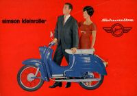 Simson Kleinroller KR 51 Schwalbe Prospekt 1964