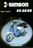 Preview: Simson Roller SR 50 /80 Prospekt 1986 Preview: Simson Roller SR 50 /80 Prospekt 1986