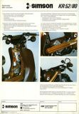 Preview: Simson Kleinroller KR 52 / 80 Prospekt 1985 Preview: Simson Kleinroller KR 52 / 80 Prospekt 1985