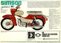 Preview: Simson Mokick Star SR 4-2 Prospekt 1967