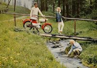 Preview: Simson Moped Spatz SR 4-1 Prospekt 1966