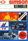 Simson Kleinroller Typ KR 51/1 S Prospekt 1969
