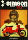 Simson Kleinroller KR 51/2 Prospekt 1981