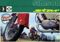Simson Mokick Star SR 4-2/1 Prospekt 1973