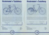 Preview: Stratemann Fahrrad Prospekt 1930er Jahre