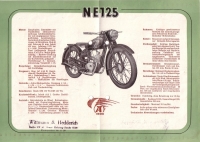 Ardie NE 125 Prospekt 1950