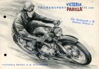 Victoria Parilla brochure 5.1957