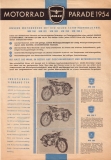 Adler Motorrad Programm 1954
