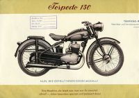 Preview: Torpedo Modell 150 und 175 Prospekt 1950er Jahre Preview: Torpedo Modell 150 und 175 Prospekt 1950er Jahre