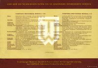 Preview: Torpedo Modell 150 und 175 Prospekt 1950er Jahre Preview: Torpedo Modell 150 und 175 Prospekt 1950er Jahre