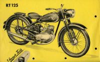 Preview: DKW RT 125 + 200 Prospekt 1951