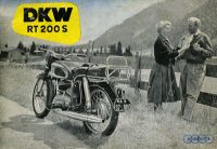 DKW RT 200 S brochure ca. 1956