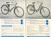 Vaterland Fahrrad und Moped Prospekt 1956