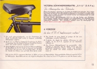 Victoria Fahrrad Programm 1934 Teil 2