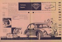 Maico Champion 400 brochure ca. 1955