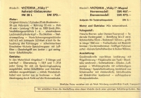 Preview: Victoria Preisliste Vicky 7.1953