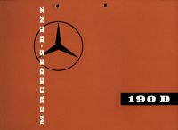 Mercedes-Benz 190 D brochure 11.1958