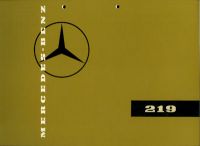 Mercedes-Benz 219 brochure 8.1958