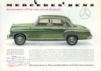 Mercedes-Benz 180 D Prospekt 1.1954