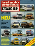 Lastauto + Omnibus Katalog Nr. 13 1984