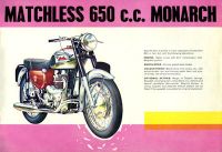 Preview: Matchless Programm 1964 Preview: Matchless Programm 1964