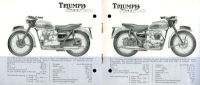 Triumph brochure 1960s