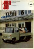 Mercedes-Benz L 406 D 408 brochure 10.1970