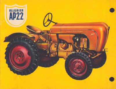 Preview: Allgaier A 133 Prospekt 2.1955