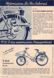 Victoria Fahrrad Einbau Motor Prospekt 6.1950