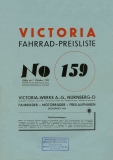 Victoria Fahrrad Preisliste 10.1933