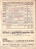 Preview: Victoria Preisliste Nr.20 1.3.1934 Preview: Victoria Preisliste Nr.20 1.3.1934
