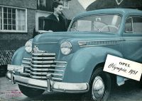 Opel Olympia Prospekt 1951 h