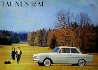 Ford Taunus 12 M Prospekt ca. 1963