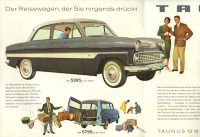 Preview: Ford Taunus 12 M Prospekt 1961