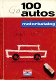 Motorkatalog 100 Autos Band 2 9.1965