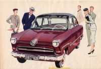 Ford Taunus 15 M brochure 1955