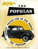 Ford Popular Prospekt 10.1953