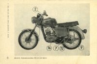 MZ TS 125 150 and 250/1 owner`s manuel 8.1977