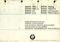 Preview: BMW 700 Ersatzteilliste 10.1967