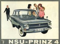 NSU Prinz 4 Prospekt 9.1961