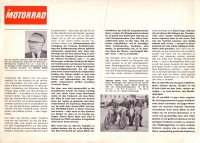 Preview: Victoria Typ 166 Testabdrucke aus Motorrad 13/1963