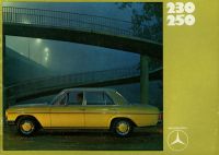 Mercedes-Benz 230 250 brochure 6.1970