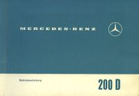 Mercedes-Benz 200 D owner`s manuel 4.1967