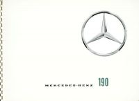 Mercedes-Benz 190 Prospekt 7.1959