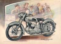 Victoria Bergmeister 350 ccm Prospekt 1956