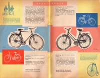 Victoria Fahrrad Programm ca. 1957